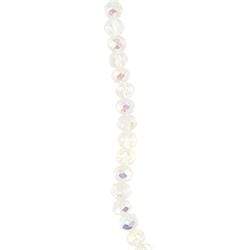 AussieSuperStore Jewellery Making Supplies Crystal Glass Facet Crystal AB Strung Beads Crystal Glass Facet Crystal AB Strung Beads | Jewellery Making Beads 9331468057857 VCBBS10